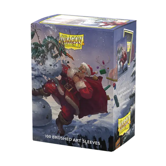 Dragon Shield Sleeves: Brushed Art Christmas 2025 (Box of 100)
