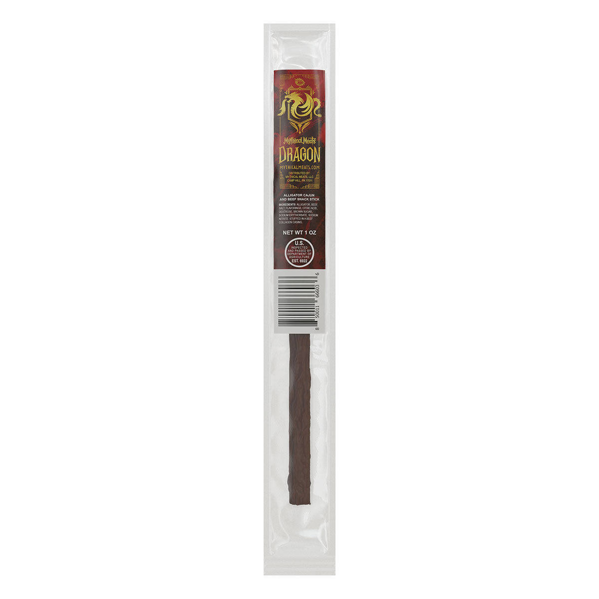 Dragon (Alligator With Beef and Pork Stick Cajun Style)
