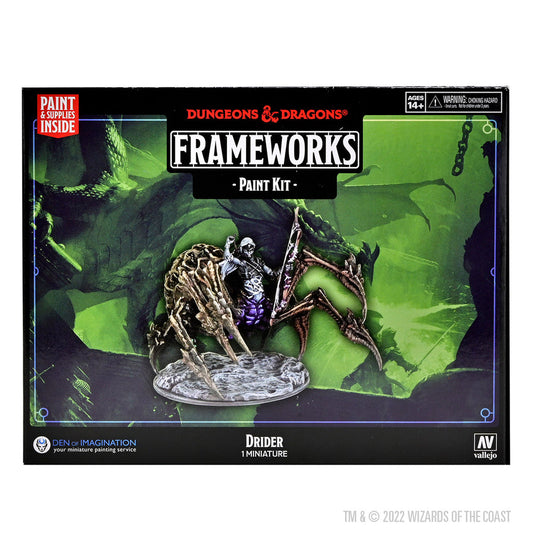 Dungeons & Dragons Miniatures: Frameworks - Drider - Paint Kit