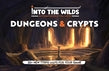 INTO THE WILDS: BATTLEMAP BOOKS: DUNGEONS AND CRYPTS