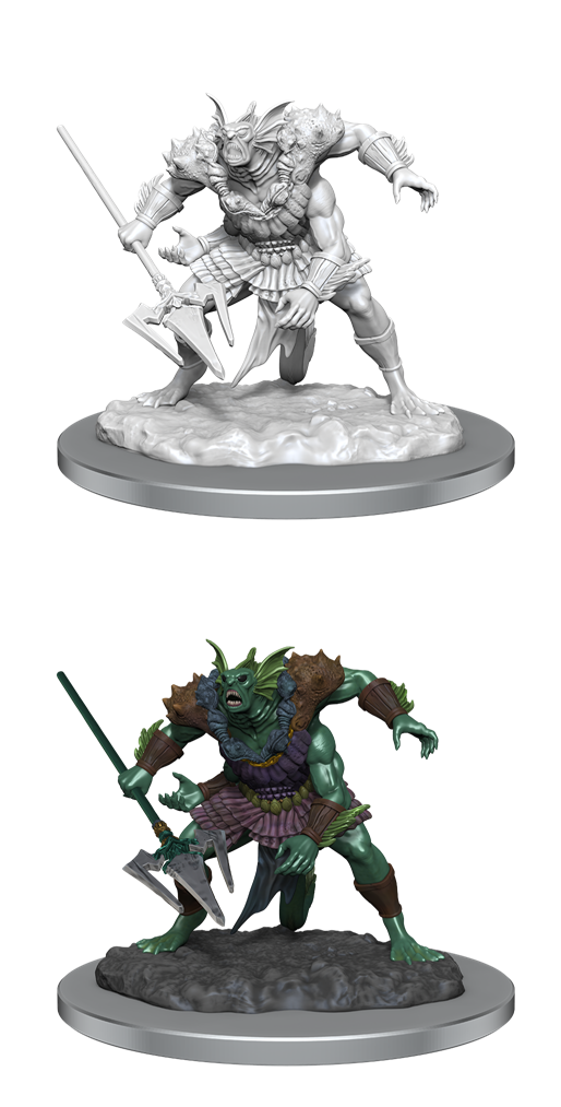 D&D: NMU - SAHUAGINN BARON (UNPAINTED) MINIATURE