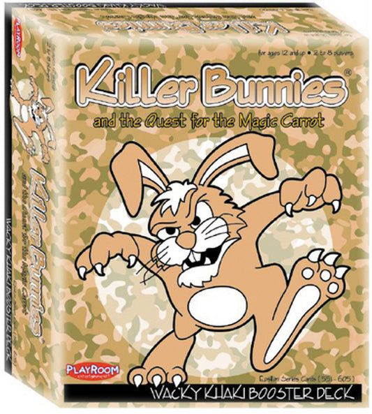 Killer Bunnies and the Quest for the Magic Carrot Wacky Khaki Booster Deck