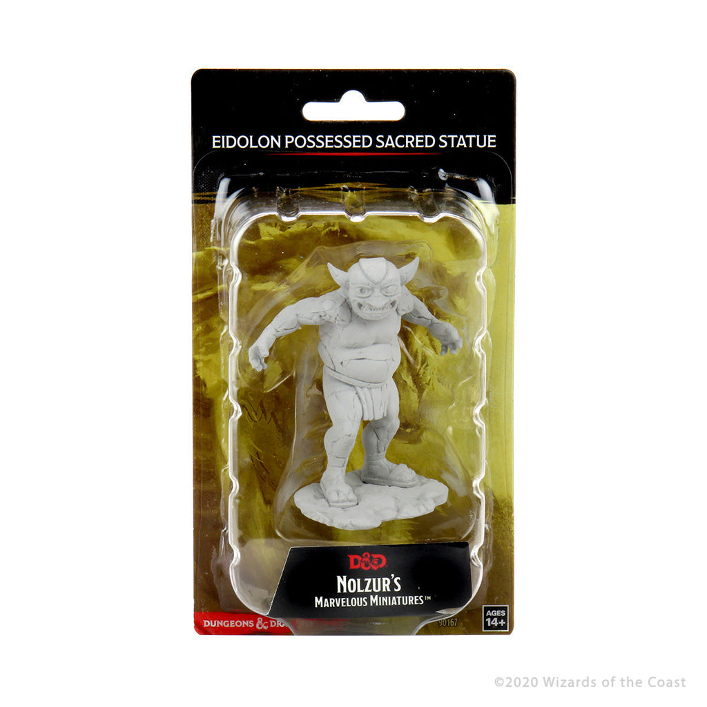 D&D: NMU - EIDOLON POSSESSED SACRED STATUE W13 (UNPAINTED) MINIATURE