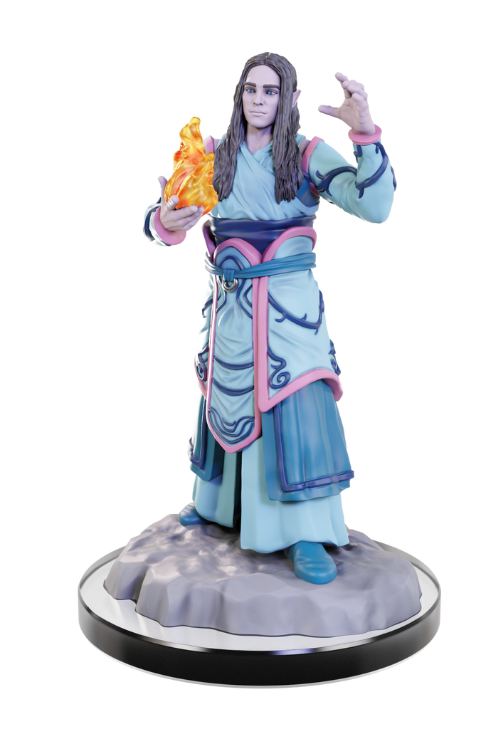 D&D: NMU - ELF WIZARDS (UNPAINTED) MINIATURE