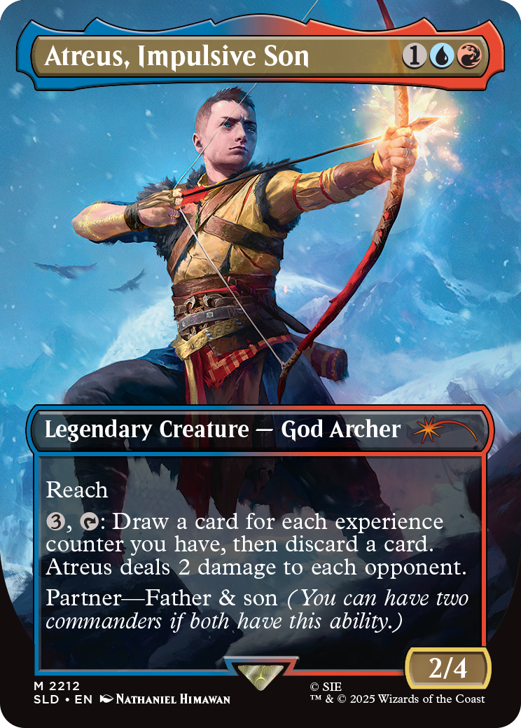 Magic the Gathering: Secret Lair x God of War: Norse (Non-Foil)