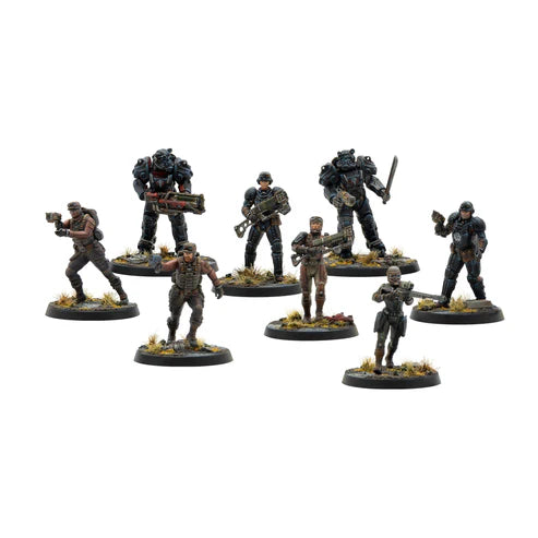 Fallout: Miniatures: Brotherhood of Steel Core Set (Plastic)
