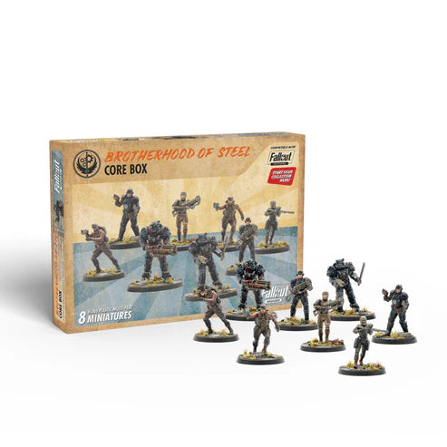 Fallout: Miniatures: Brotherhood of Steel Core Set (Plastic)