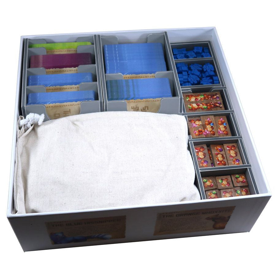 Folded Space: Boardgame Box Insert for The Isle of Cats & Late Arrivals and Kickstarter Pack Expansions