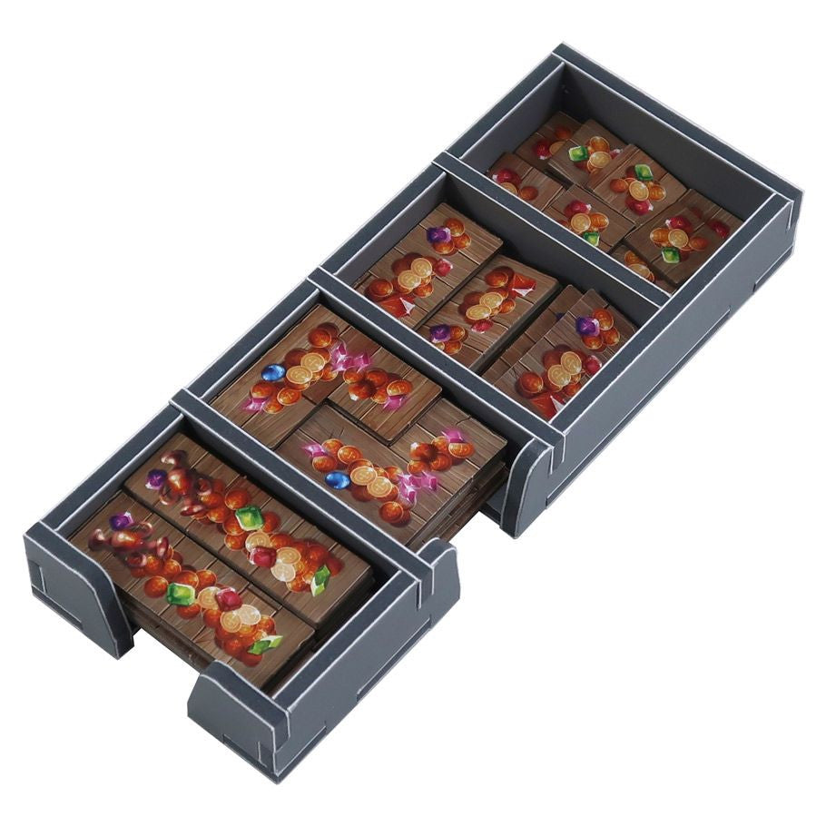 Folded Space: Boardgame Box Insert for The Isle of Cats & Late Arrivals and Kickstarter Pack Expansions