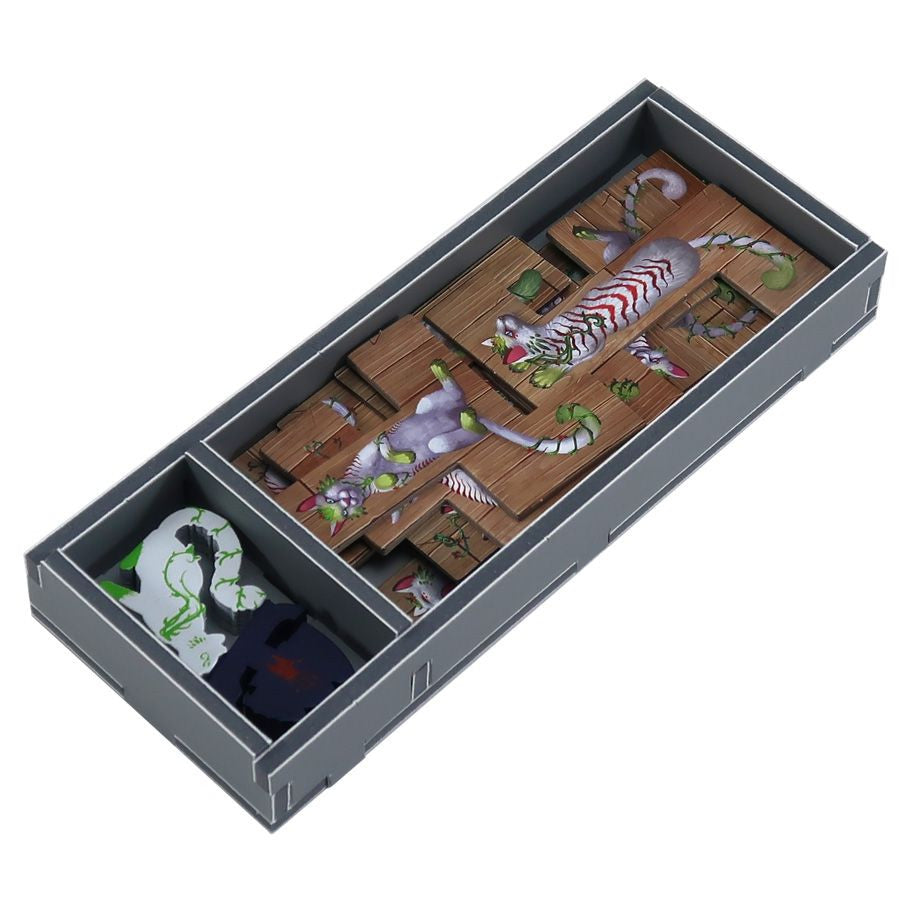 Folded Space: Boardgame Box Insert for The Isle of Cats & Late Arrivals and Kickstarter Pack Expansions