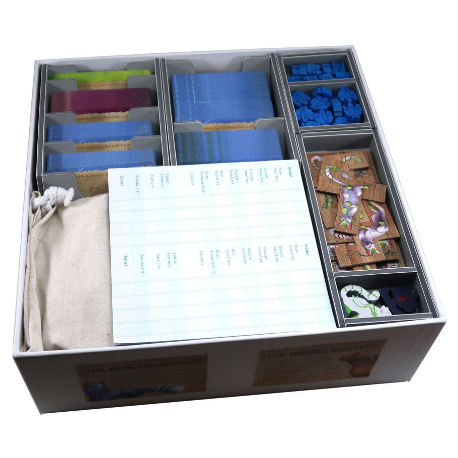 Folded Space: Boardgame Box Insert for The Isle of Cats & Late Arrivals and Kickstarter Pack Expansions