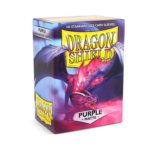 Dragon Shield Sleeves: Matte Purple (100 Sleeves)