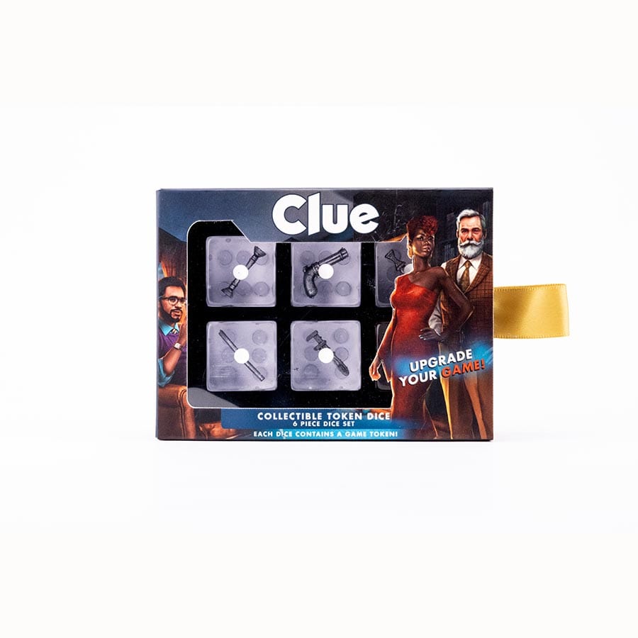 Clue 22mm Dice Set: Weapons Inclusions