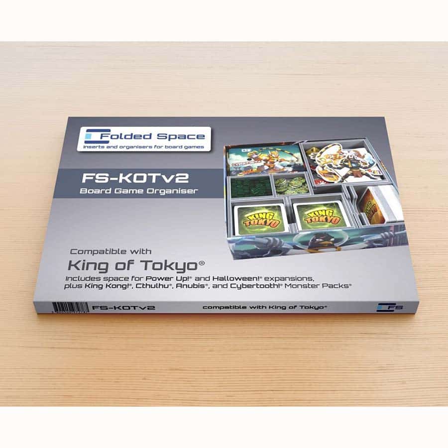 Folded Space: Boardgame Insert for King of Tokyo