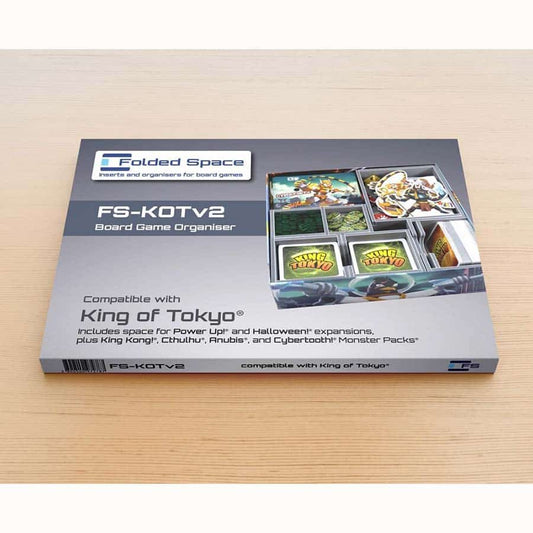 Folded Space: Boardgame Insert for King of Tokyo