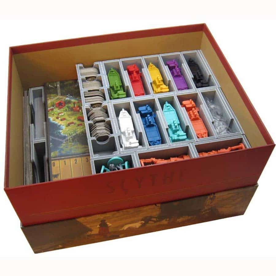 Folded Space: Board Game Insert for Scythe Fenris & Wind Gambit