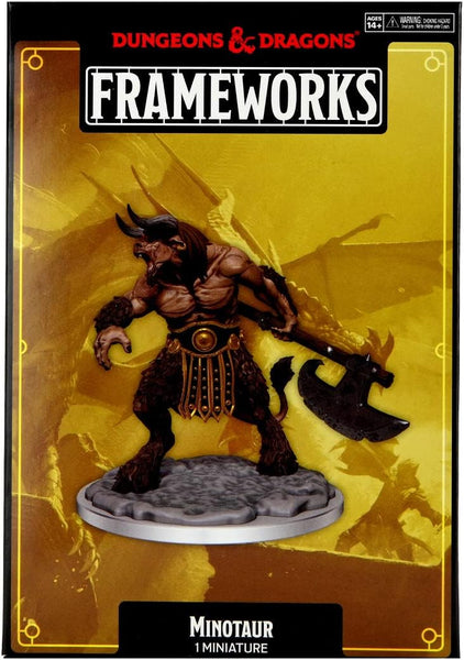 D&D: Frameworks: Minotaur - Miniature