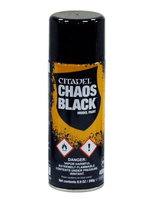 Citadel Spray Primer: Chaos Black