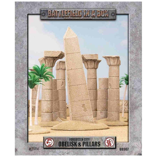 Battlefield In A Box: Forgotten City - Obelisk & Pillars