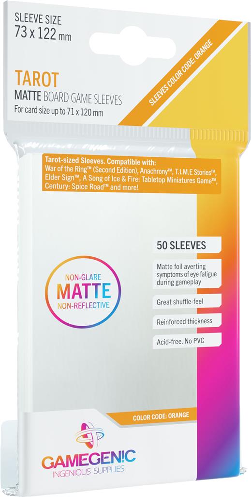 Matte Sleeves: Tarot (72 x 122 mm)