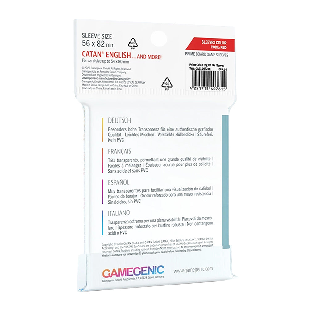 Prime Sleeves: Catan (56 x 82 mm)