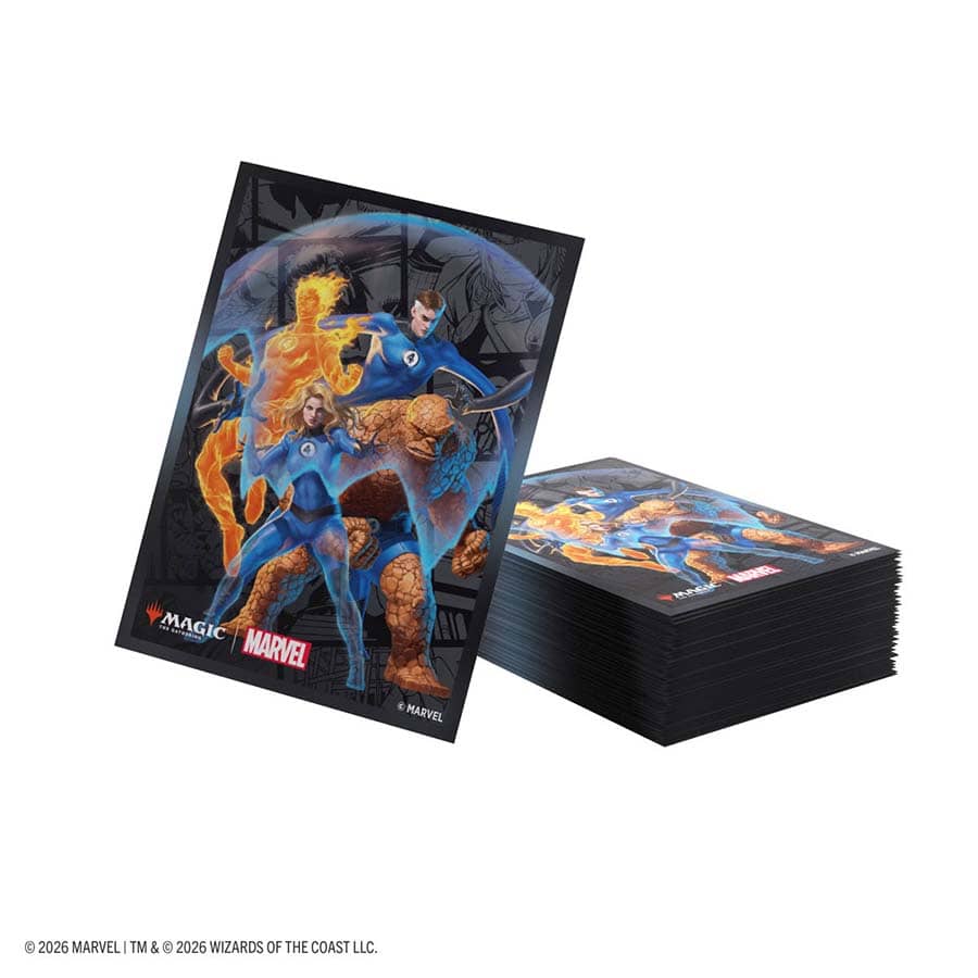 Magic: The Gathering | Marvel Super Heroes Premium Art Sleeves - Fantastic Four