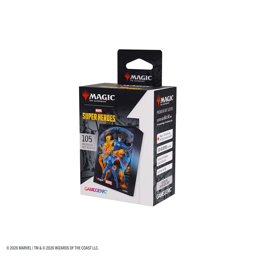 Magic: The Gathering | Marvel Super Heroes Premium Art Sleeves - Fantastic Four