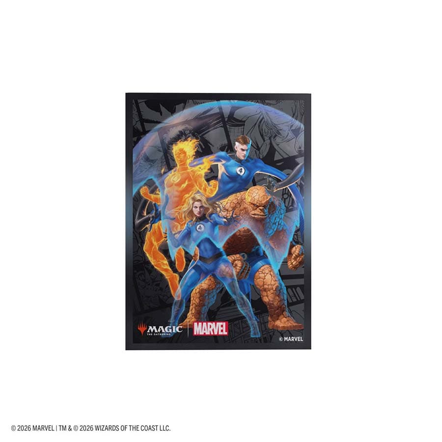 Magic: The Gathering | Marvel Super Heroes Premium Art Sleeves - Fantastic Four