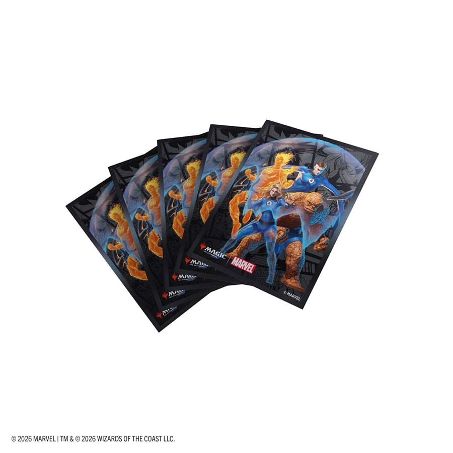 Magic: The Gathering | Marvel Super Heroes Premium Art Sleeves - Fantastic Four