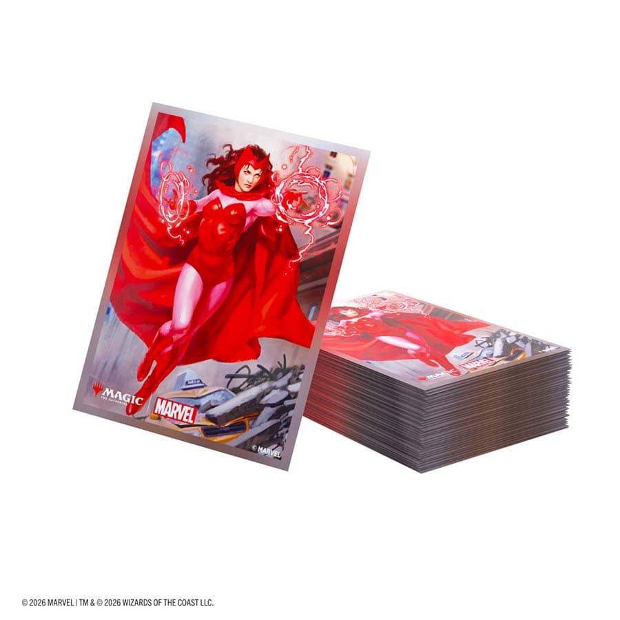 Magic: The Gathering | Marvel Super Heroes Premium Art Sleeves - Scarlet Witch