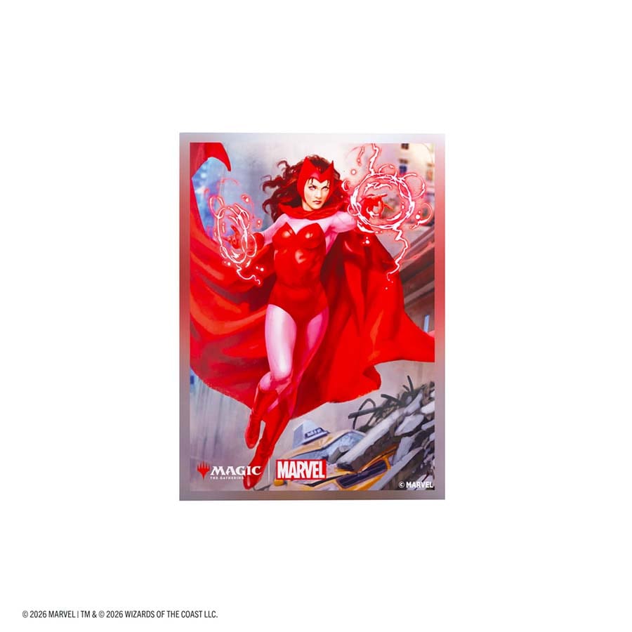 Magic: The Gathering | Marvel Super Heroes Premium Art Sleeves - Scarlet Witch