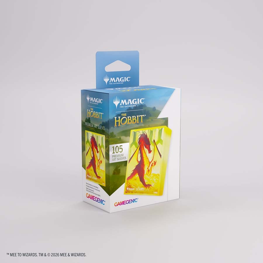 MTG TCG: The Hobbit: Premium Art Sleeves: Smaug the Golden