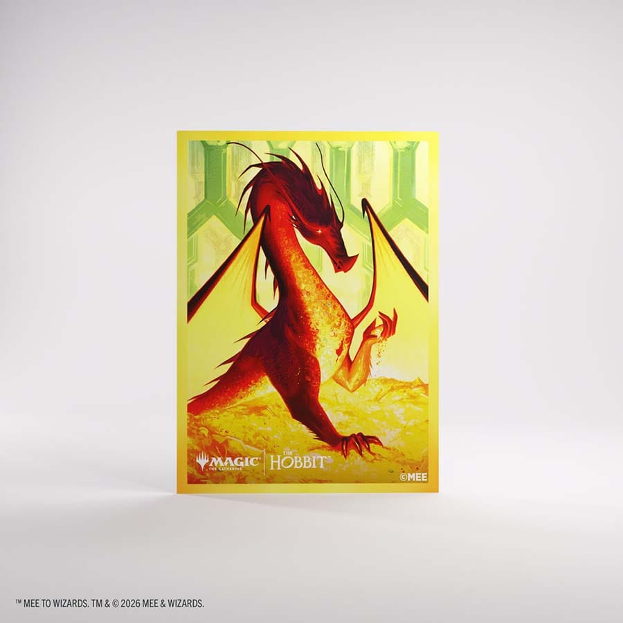 MTG TCG: The Hobbit: Premium Art Sleeves: Smaug the Golden