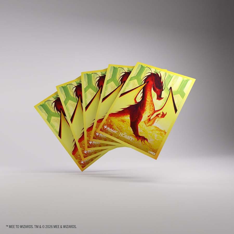 MTG TCG: The Hobbit: Premium Art Sleeves: Smaug the Golden