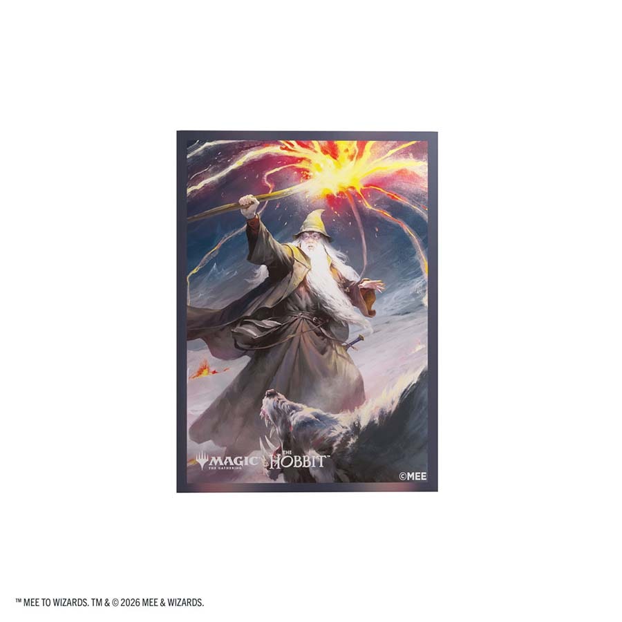 MTG TCG: The Hobbit: Premium Art Sleeves: Gandalf, Shadow's Foe