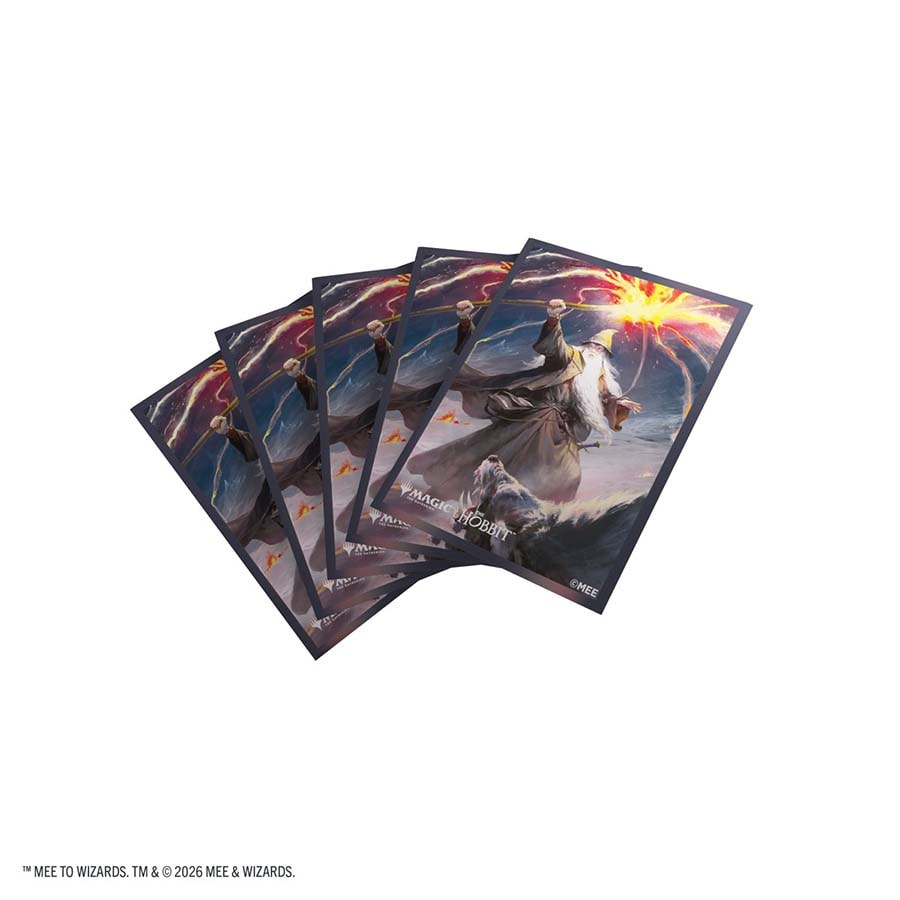 MTG TCG: The Hobbit: Premium Art Sleeves: Gandalf, Shadow's Foe