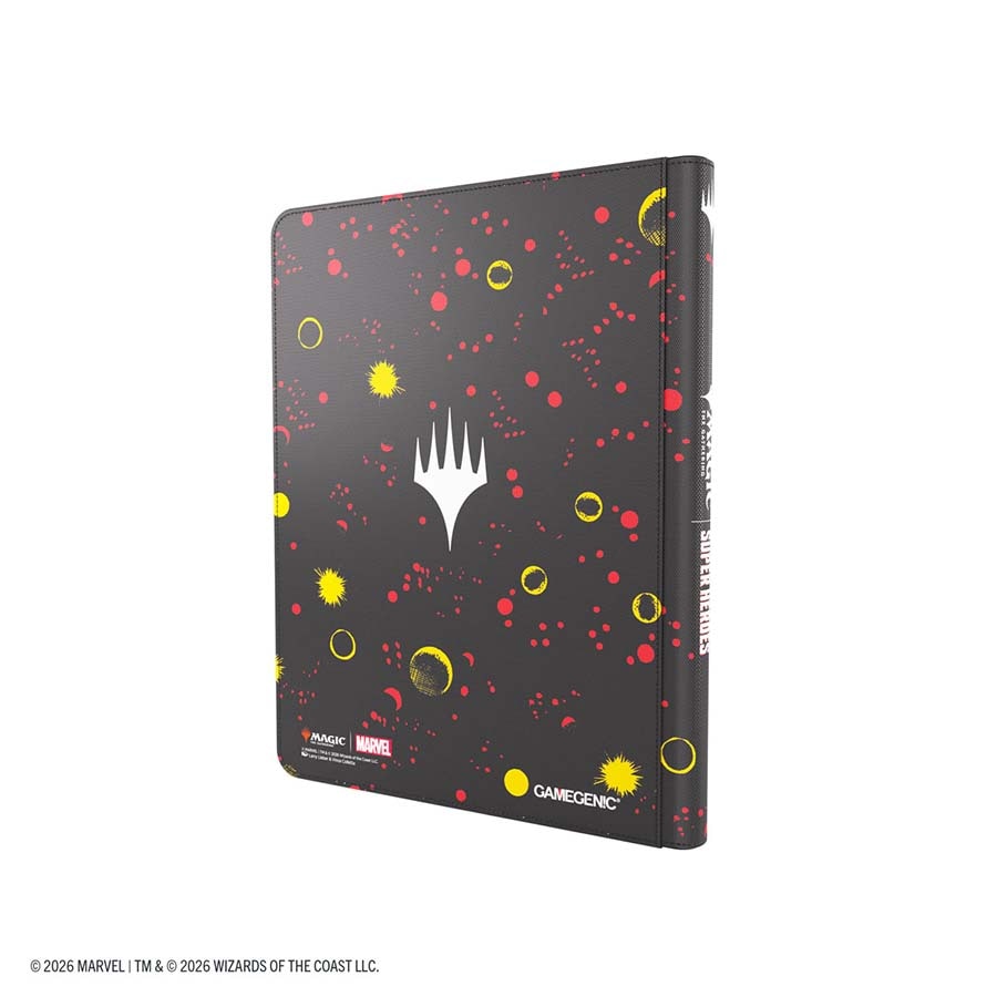 Magic: The Gathering | Marvel Super Heroes| 18- pocket zip-up album: Doctor Doom and Spider-Man