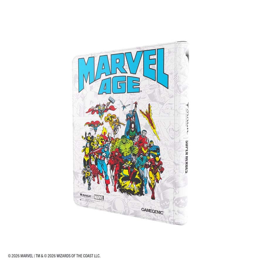 Magic: The Gathering | Marvel Super Heroes| 18- pocket zip-up album: Marvel Age