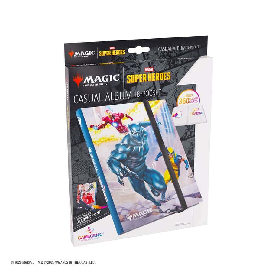 Magic: The Gathering | Marvel Super Heroes| 18- pocket casual album: Marvel Super Heroes