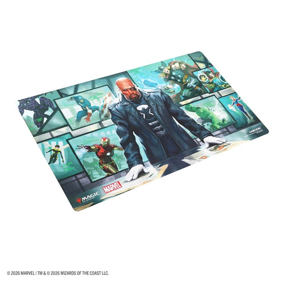 Gamegenic: Magic The Gathering: Marvel Super Heroes: Playmat: Director Nick Fury