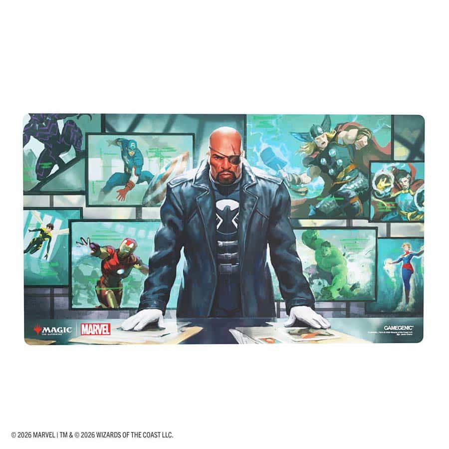 Gamegenic: Magic The Gathering: Marvel Super Heroes: Playmat: Director Nick Fury