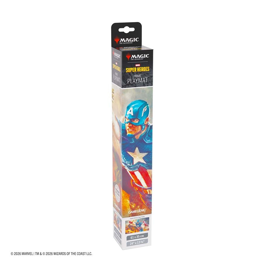 Gamegenic: Magic The Gathering: Marvel Super Heroes: Playmat: Captain America Super-Soldier