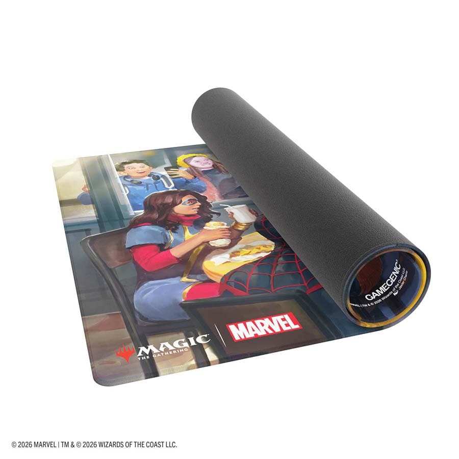 Gamegenic: Magic The Gathering: Marvel Super Heroes: Shiny Playmat: Heroic Feast