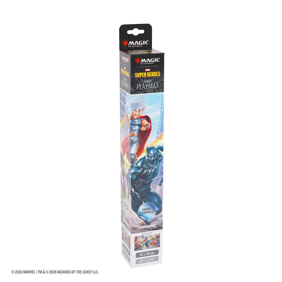 Gamegenic: Magic The Gathering: Marvel Super Heroes: Shiny Playmat: Super Heroes
