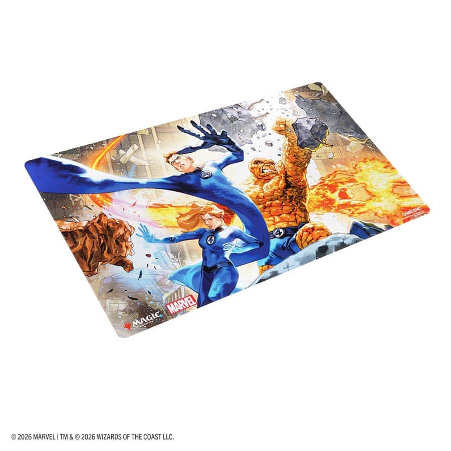 Gamegenic: Magic The Gathering: Marvel Super Heroes: Shiny Playmat: The Fantastic Four
