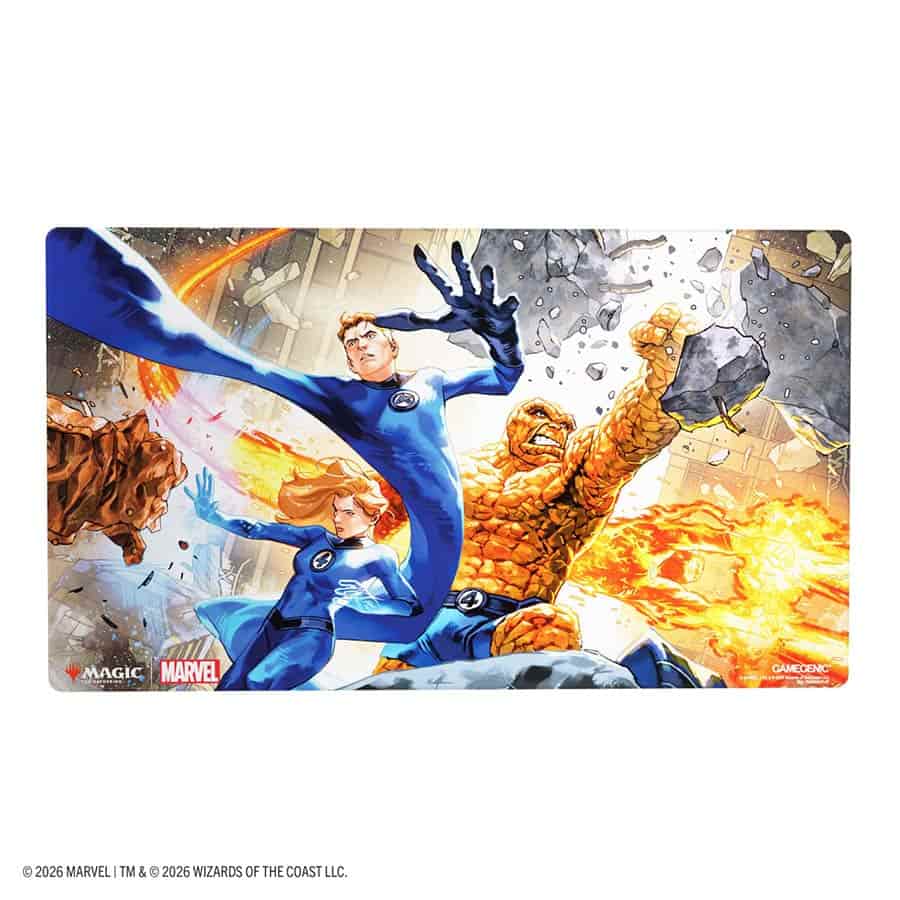 Gamegenic: Magic The Gathering: Marvel Super Heroes: Shiny Playmat: The Fantastic Four