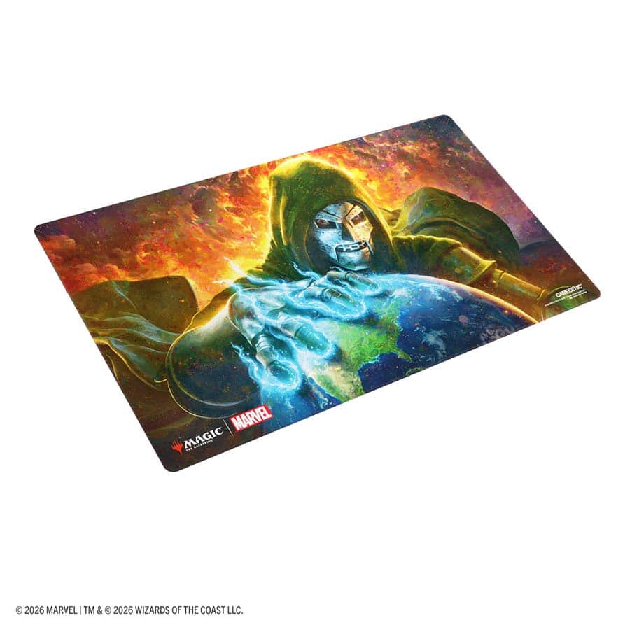 Gamegenic: Magic The Gathering: Marvel Super Heroes: Shiny Playmat: Doom Reigns Supreme