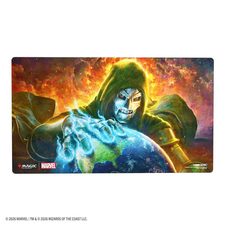 Gamegenic: Magic The Gathering: Marvel Super Heroes: Shiny Playmat: Doom Reigns Supreme