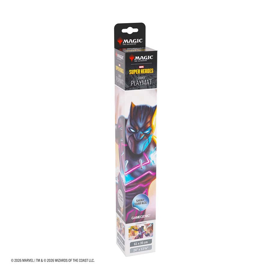 Gamegenic: Magic The Gathering: Marvel Super Heroes: Shiny Playmat: Striking Black Panther