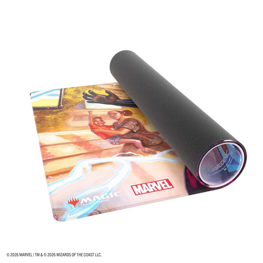 Gamegenic: Magic The Gathering: Marvel Super Heroes: Shiny Playmat: Striking Black Panther